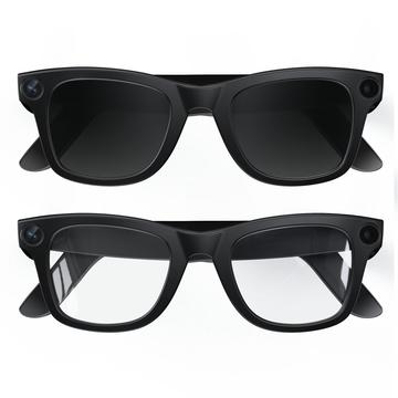 E02 Lunettes intelligentes AI avec caméra, traduction - 131mm