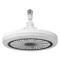 Ventilateur de plafond avec éclairage E27 et télécommande