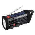 Radio d'urgence solaire EM06 avec batterie externe de 2000mAh, lampe torche et alarme SOS