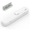 ES-X1 Brosse à dents portable et hygiénique pour le voyage et la maison - Blanc