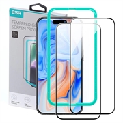 Protecteur d'Écran iPhone 16 Pro ESR - 9H, 0.3mm - 2 Pièces