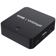 EZCAP 181P Transcription en un clic d'une cassette VHS en MP4 CVBS AV Convertisseur d'enregistrement vidéo Enregistreur avec port vidéo HD