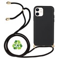Coque iPhone 12 Mini Biodégradable avec Lanière Ligne Éco Saii