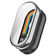 Coque Xiaomi Smart Band 10 en TPU Galvanisé - Argenté
