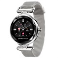 Smartwatch Étanche Élégante H1 pour Femme avec Capteur de Fréquence Cardiaque