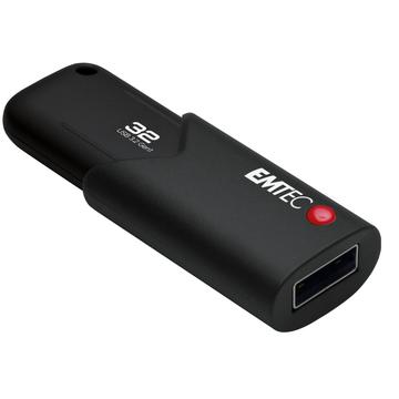 Emtec B120 Click Secure USB3.2 Flash Drive - 32GB