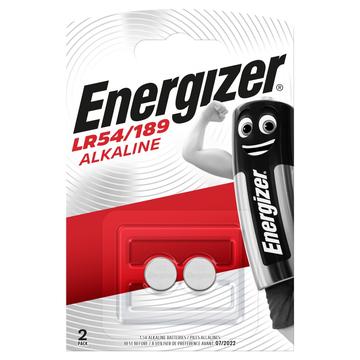 Piles bouton alcalines Energizer LR54/189 - 2 pièces