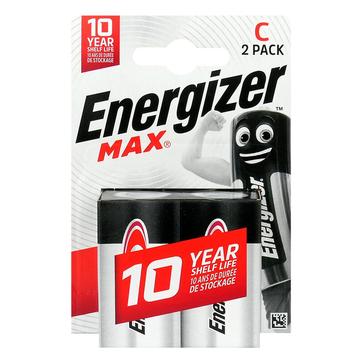 Piles alcalines Energizer Max LR14/C - 2 Pcs.