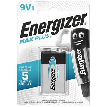 Pile alcaline Energizer Max Plus 6LR61/9V