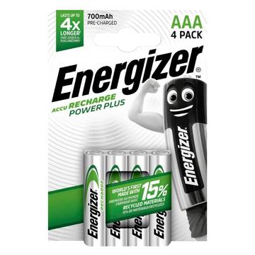 Energizer Recharge Power Plus Piles rechargeables R03/AAA 700mAh - 4 Pcs.