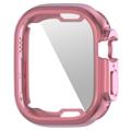 Coque Apple Watch Ultra/Ultra 2 en TPU avec Protecteur d'Écran Enkay - 49mm - Rose