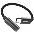 Adaptateur USB-C / 3.5mm AUX Enkay ENK-AT111 - Noir