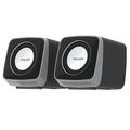 Enceintes de bureau filaires Erazer A200 2.0 - Noir