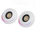 Enceintes de bureau pour jeux vidéo Erazer A500 2.0 RGB - 10W - Blanc