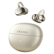 Écouteurs sans fil Erazer EX02 à fixation par clip et conception ouverte - IPX5 - Beige