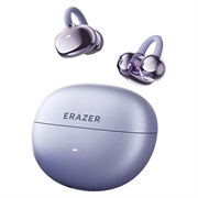Écouteurs sans fil à oreillettes ouvertes Erazer EX02 à fixation par clip - IPX5 - Violet