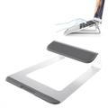 Support ergonomique en alliage d'aluminium pour ordinateur portable - Argenté