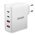 Essager ES-CD37 Chargeur rapide 100W - Prise EU - Blanc