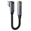 Adaptateur audio Essager en L USB-C vers 3.5mm - 12cm - Gris