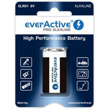 Pile alcaline EverActive Pro 6LR61/9V 550mAh