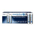 Piles alcalines EverActive Pro LR03/AAA - 10 pièces