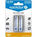 EverActive Silver Line EVHRL6-2000 Piles AA rechargeables 2000mAh - 2 Pcs.