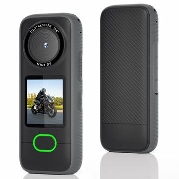 Caméra d\'action F3 4K - écran tactile 1.4", 20MP, IPX6 - Noir