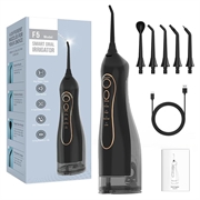 Hydropulseur électrique portable F5 - Noir