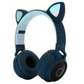 Casque Bluetooth Pliable Oreilles de Chat pour Enfants