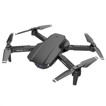 Drone Pliable Pro 2 avec Double Caméra HD E99 (Emballage ouvert - Acceptable) - Noir