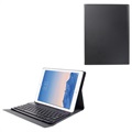 Étui à Rabat iPad 2, iPad 3, iPad 4 avec Clavier Détachable (Emballage ouvert - Satisfaisant Bulk) - Noir