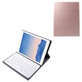Étui à Rabat iPad 2, iPad 3, iPad 4 avec Clavier Détachable - Rose Doré