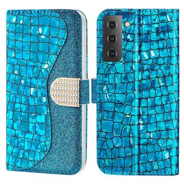 Etui Portefeuille Samsung Galaxy S23 5G - Série Croco Bling