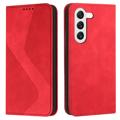 Étui Portefeuille Samsung Galaxy S23+ 5G - Business Style - Rouge