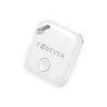 Forever FT-100 Traceur Bluetooth - Apple Find My Compatible - Blanc