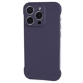 Coque iPhone 13 Pro en Plastique Sans Cadre - Violet Foncé