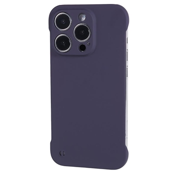 Coque iPhone 13 Pro en Plastique Sans Cadre - Violet Foncé