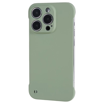 Coque iPhone 13 Pro en Plastique Sans Cadre - Verte