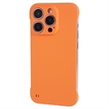 Coque iPhone 13 Pro en Plastique Sans Cadre - Orange
