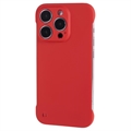 Coque iPhone 13 Pro en Plastique Sans Cadre - Rouge