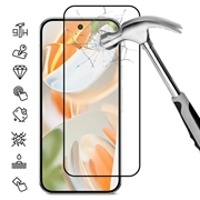 Protecteur d'écran Google Pixel 11 Pro XL en verre trempé Couverture complète - 9H - Bord noir