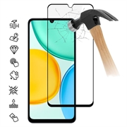 Protecteur d'écran Honor X5d/X5d Plus en verre trempé Couverture complète - 9H - Bord noir