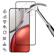 Protecteur d'écran Honor X70/X9d/Magic8 Lite en verre trempé Couverture complète - 9H - Bord noir