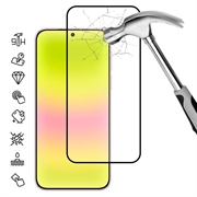 Protecteur d'écran Huawei Pura 90 Pro en verre trempé Couverture complète - 9H - Bord noir