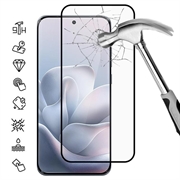 Protecteur d'écran Motorola Edge 70 Fusion en verre trempé Couverture complète - 9H - Bord noir