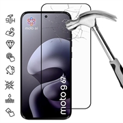 Protecteur d'écran Motorola Moto G67 en verre trempé Couverture complète - 9H - Bord noir