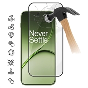Protecteur d'écran OnePlus 15T en verre trempé Couverture complète - 9H - Bord noir