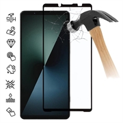 Protecteur d'écran Sony Xperia 1 VIII en verre trempé Couverture complète - 9H - Bord noir