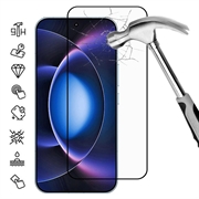 Protecteur d'écran Xiaomi 17 Max en verre trempé Couverture complète - 9H - Bord noir