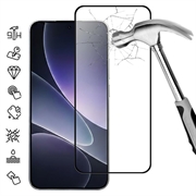 Protecteur d'écran Xiaomi 17T Pro en verre trempé Couverture complète - 9H - Bord noir